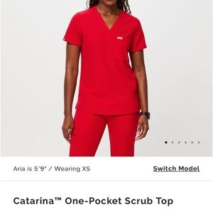 Figs Catarina One Pocket Scrub Top